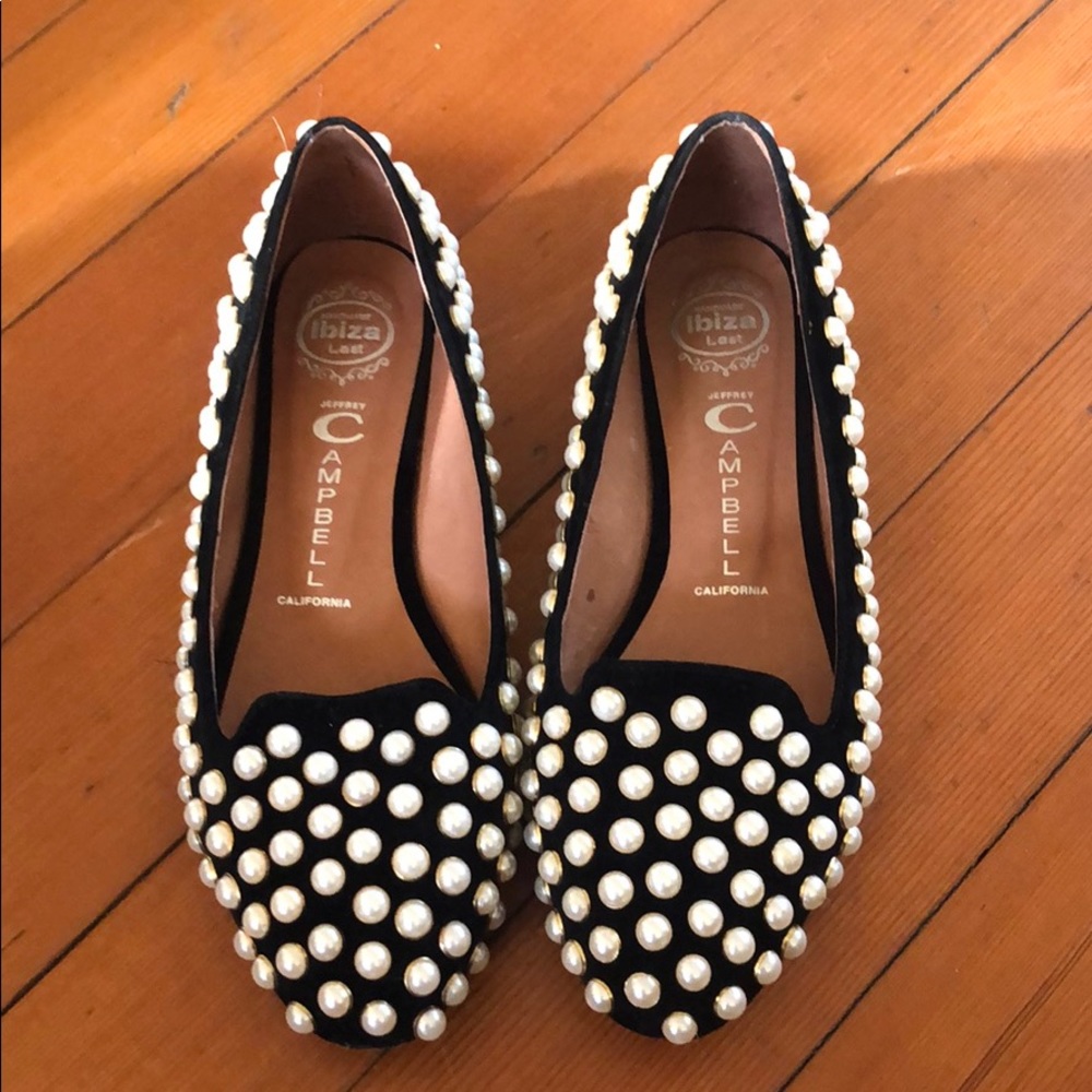 Jeffrey Campbell Pearled Flats